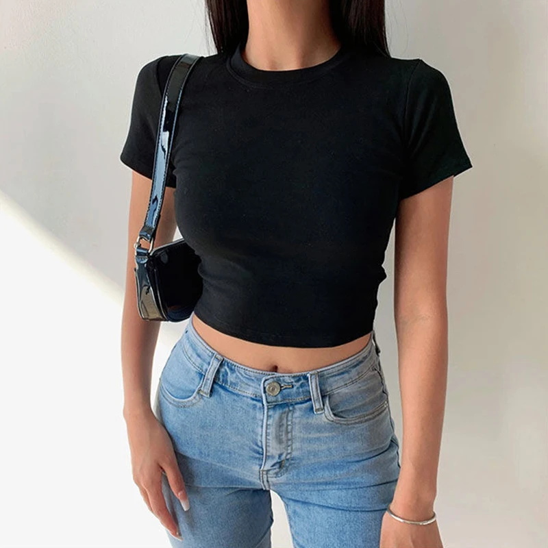 Short Sleeve T-Shirt Women Sol - Summer Zara review and price