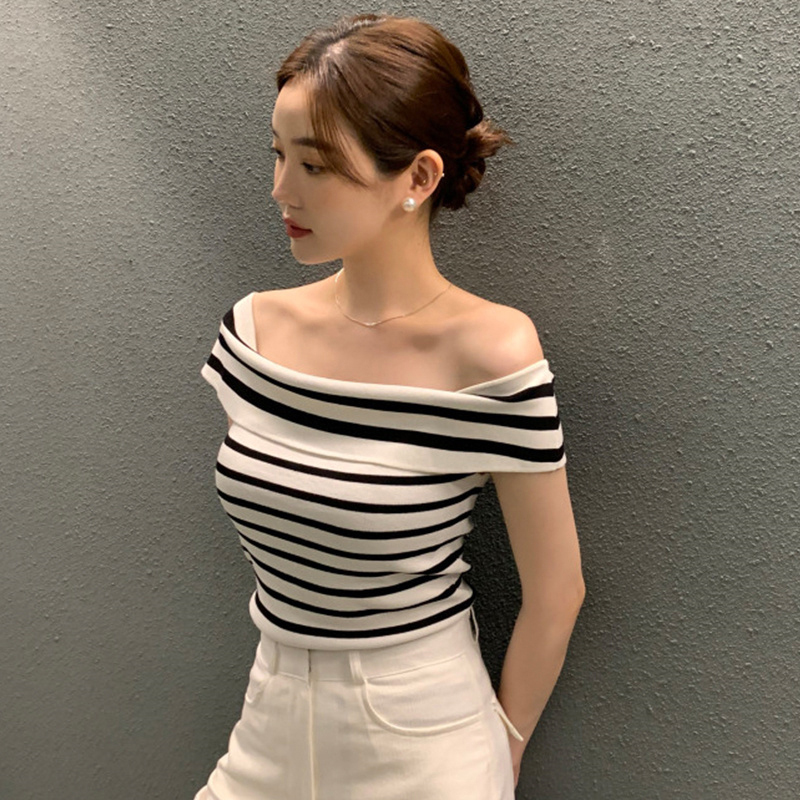 Summer Fashion Stripe Knitted  - Summer Zara review and price