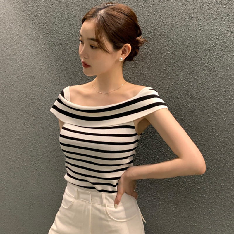 Summer Fashion Stripe Knitted  - Summer Zara review and price