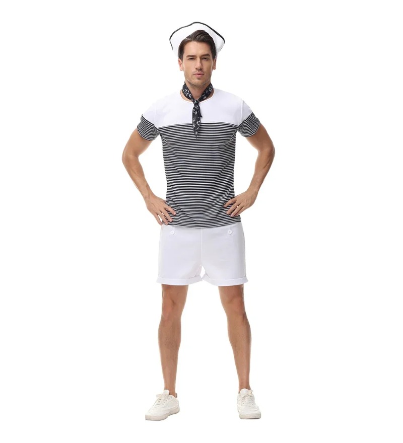 Couple Nautical Navy Sailor Co - Summer Vacation Clothing Men review and price