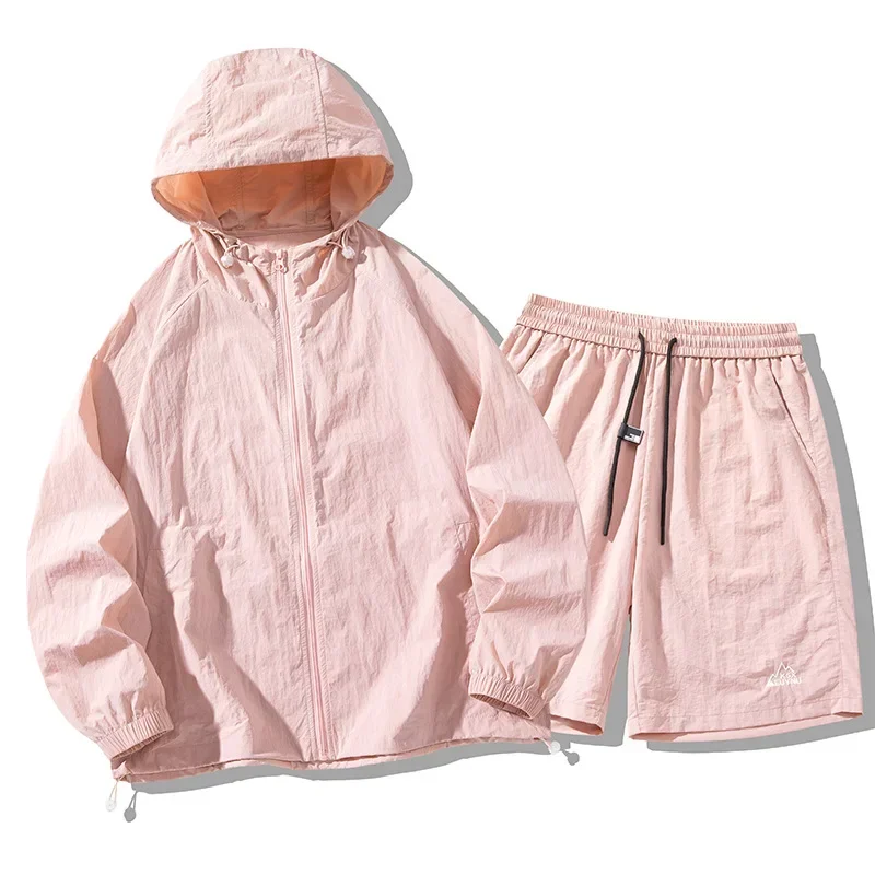 Ice Silk Outdoor Sun Protectio - Summer Clothing Sets Women review and price